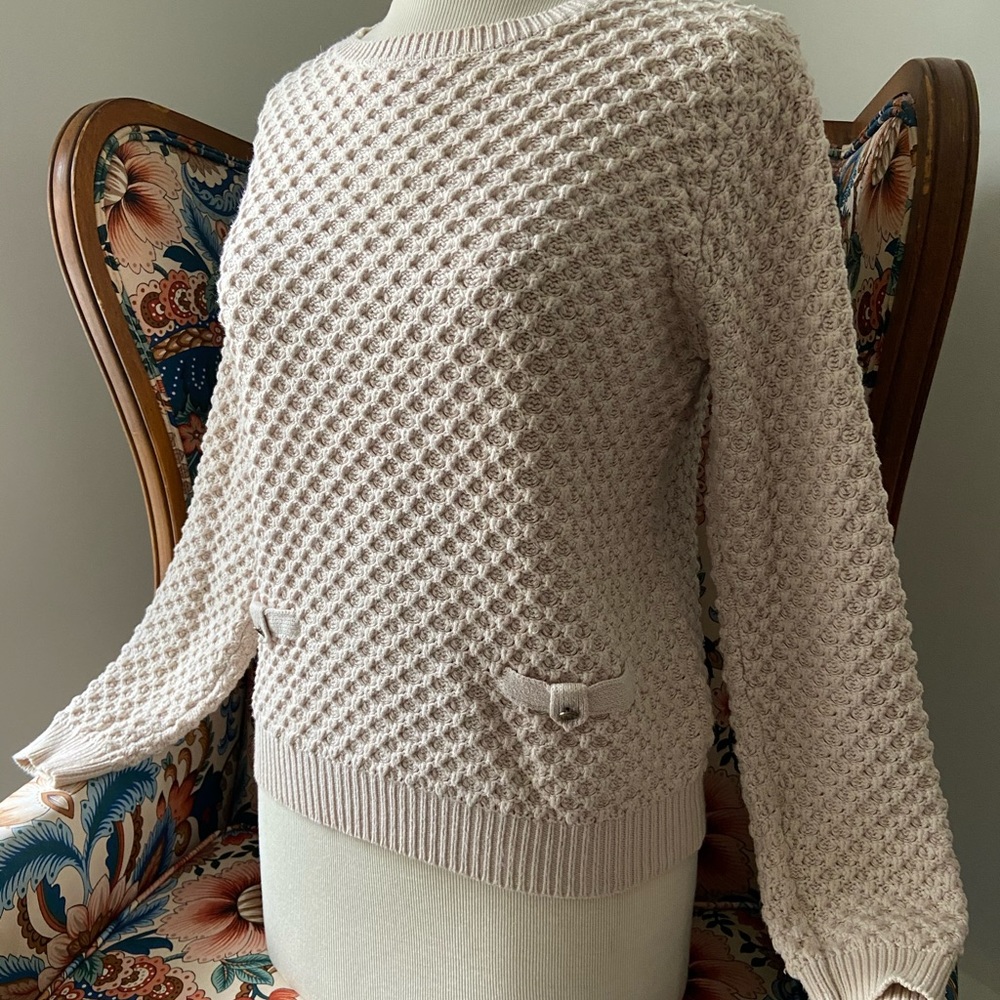 Creamy Cozy Textured Sweater